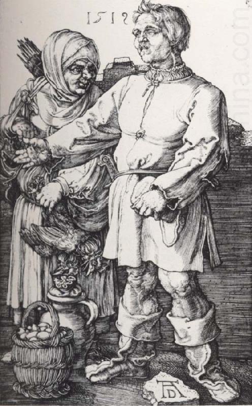 Albrecht Durer Peasants at Market china oil painting image